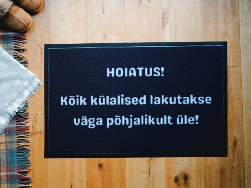 Kõik lakutakse üle