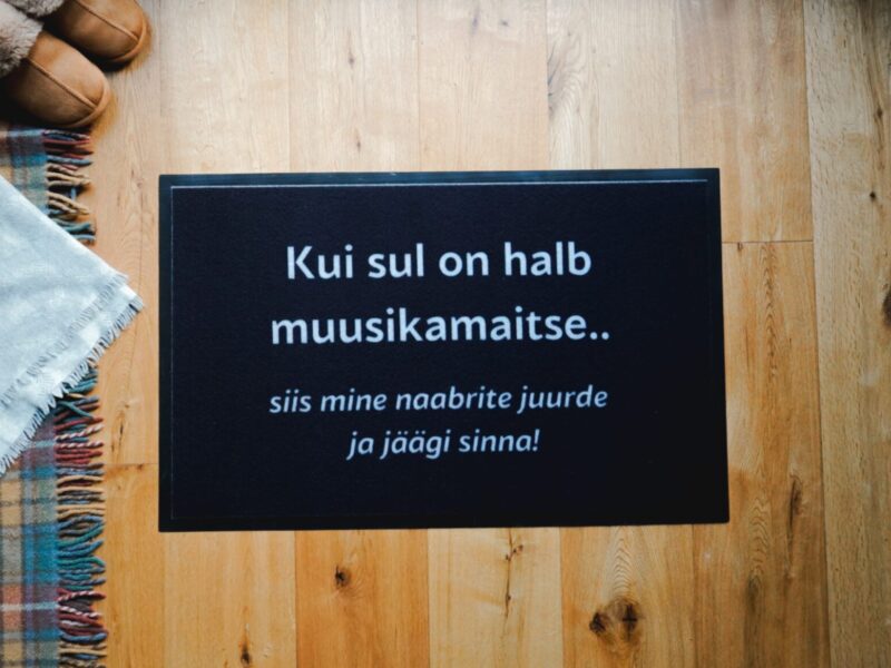 Halb muusikamaitse?