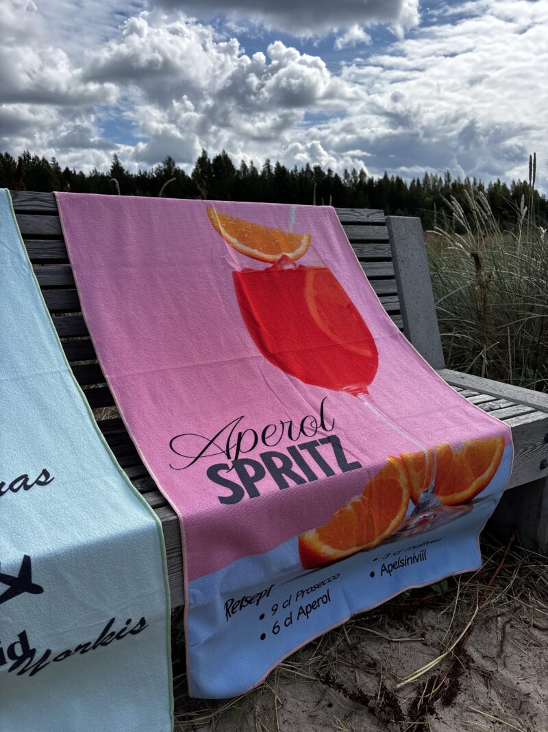 Mikrofiiber rannarätik - Aperol Spritz - Image 3
